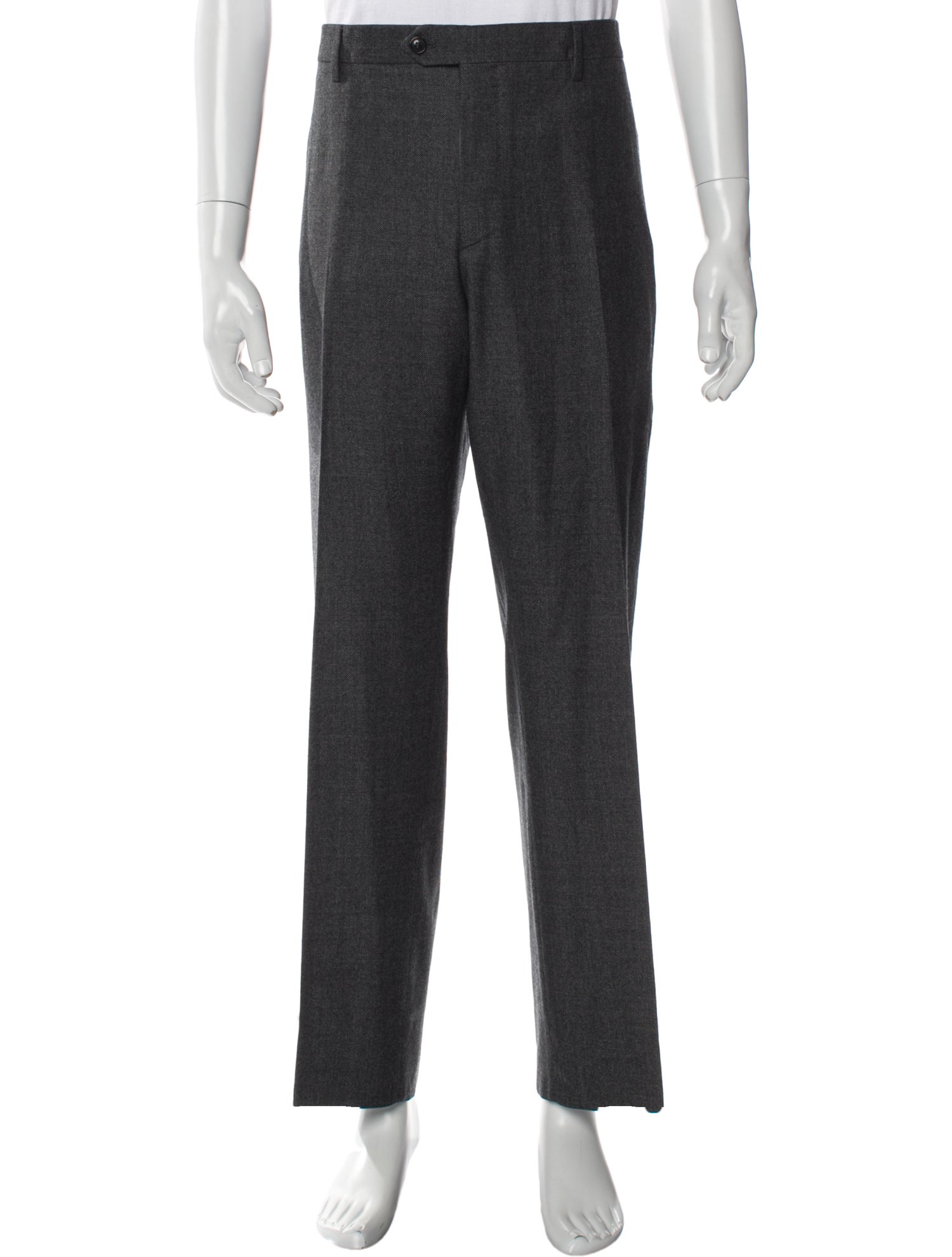 Giorgio Armani Virgin Wool Dress Pants