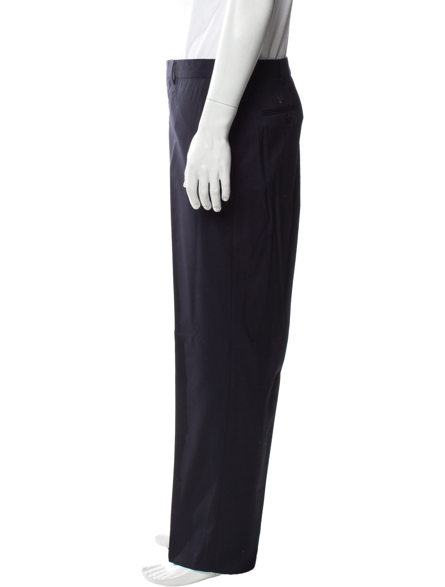 Giorgio Armani Virgin Wool Dress Pants