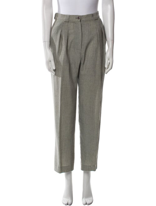 Giorgio Armani Wool Straight Leg Pants