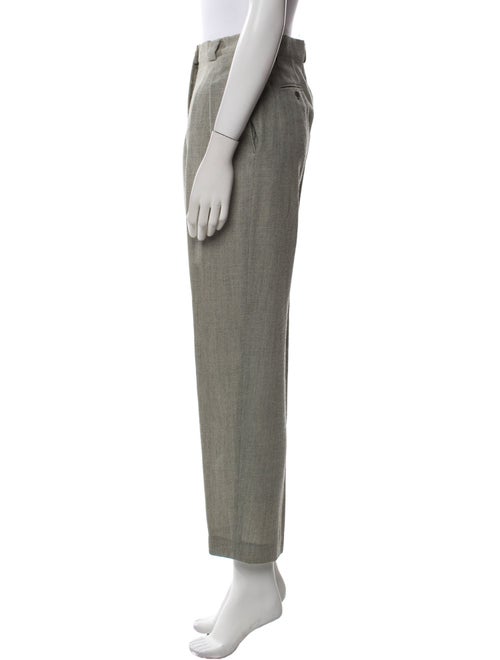 Giorgio Armani Wool Straight Leg Pants