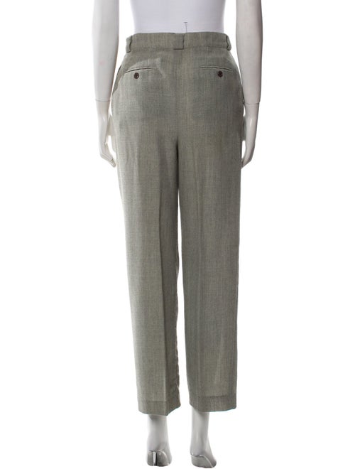 Giorgio Armani Wool Straight Leg Pants