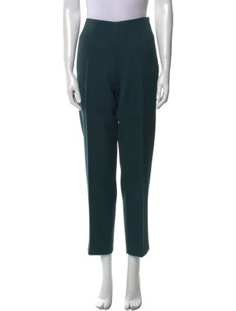 Giorgio Armani Virgin Wool Straight Leg Pants