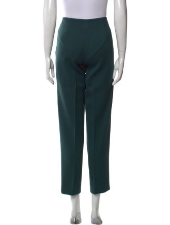 Giorgio Armani Virgin Wool Straight Leg Pants
