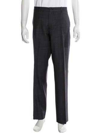 Giorgio Armani Virgin Wool Dress Pants
