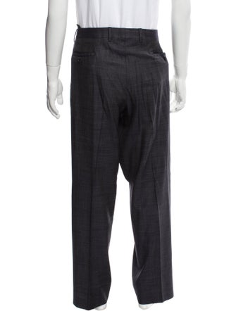 Giorgio Armani Virgin Wool Dress Pants