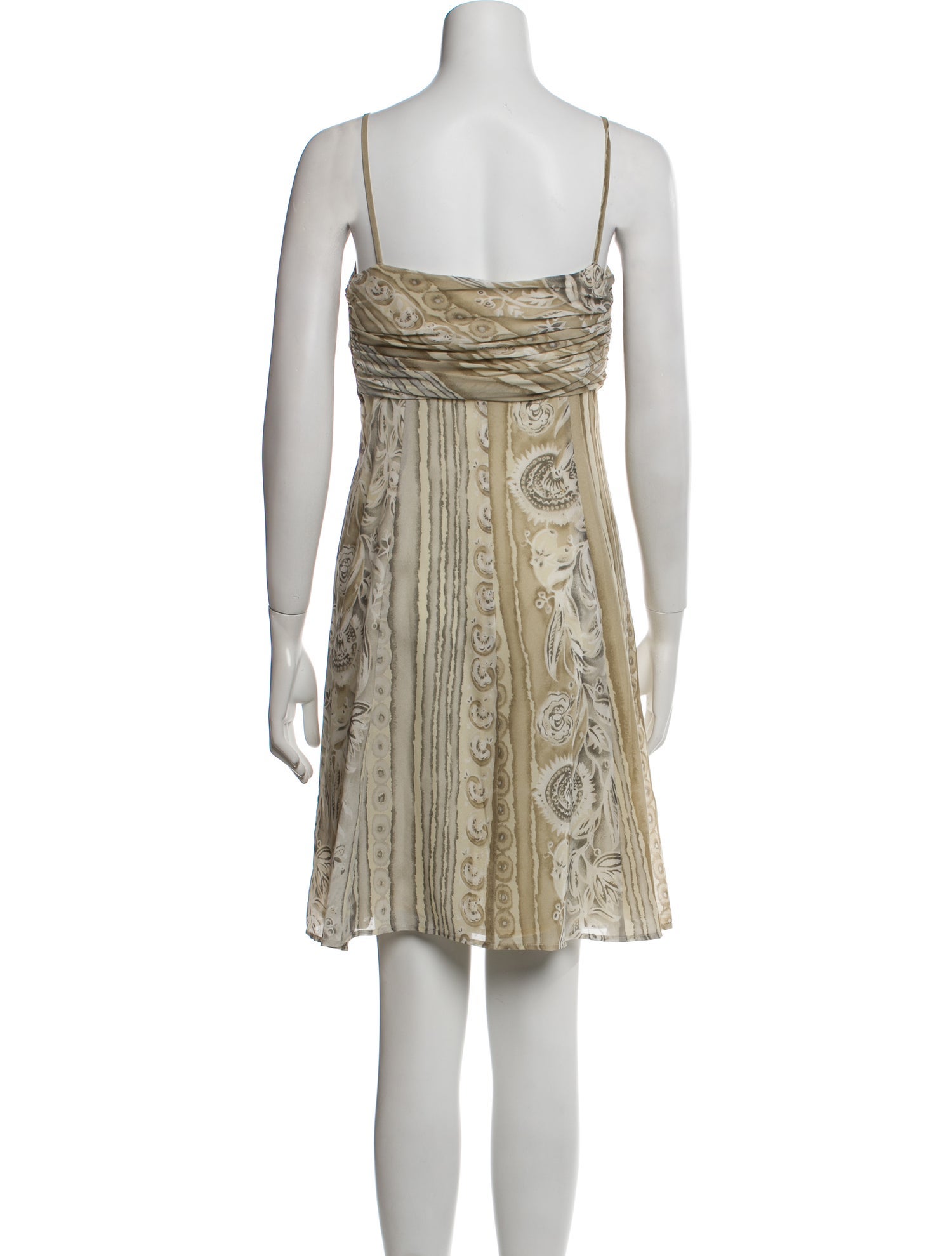 Giorgio Armani Printed Knee-Length Dress