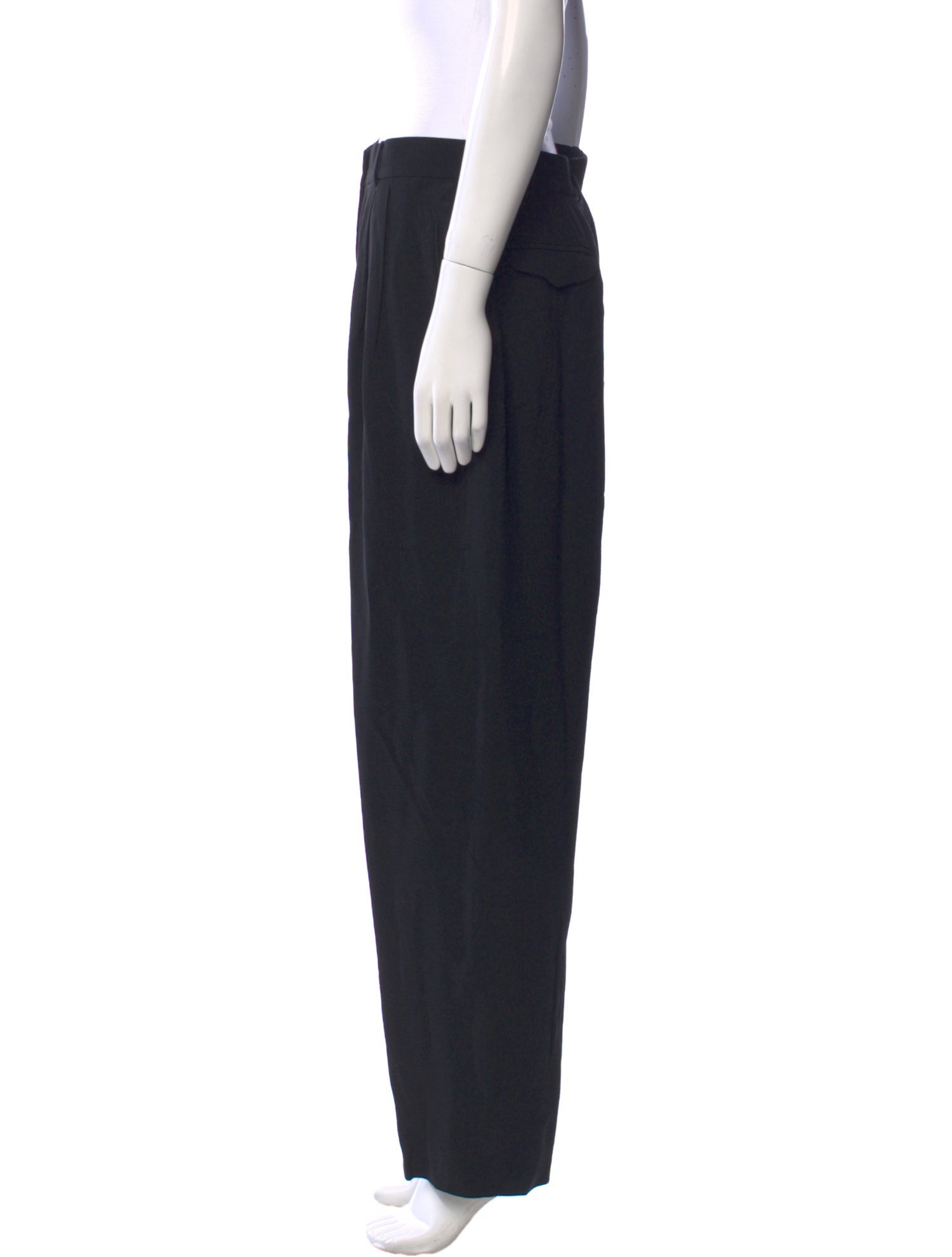 Giorgio Armani Wool Straight Leg Pants