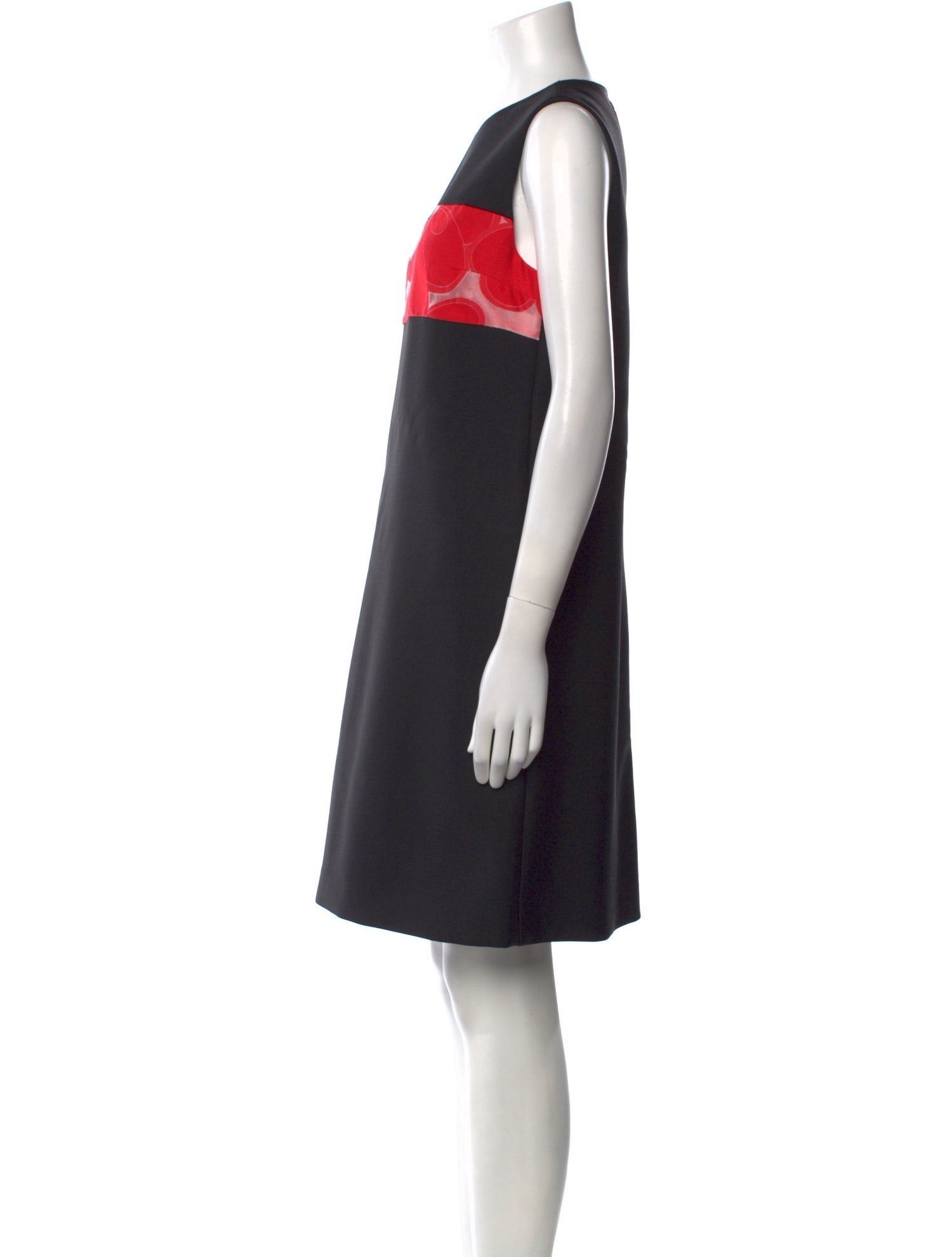 Giorgio Armani Virgin Wool Knee-Length Dress