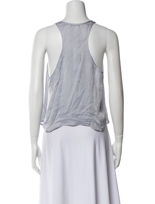 Giorgio Armani Silk V-Neck Top