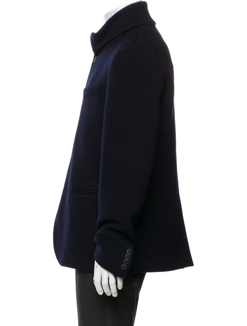 Giorgio Armani Virgin Wool Peacoat