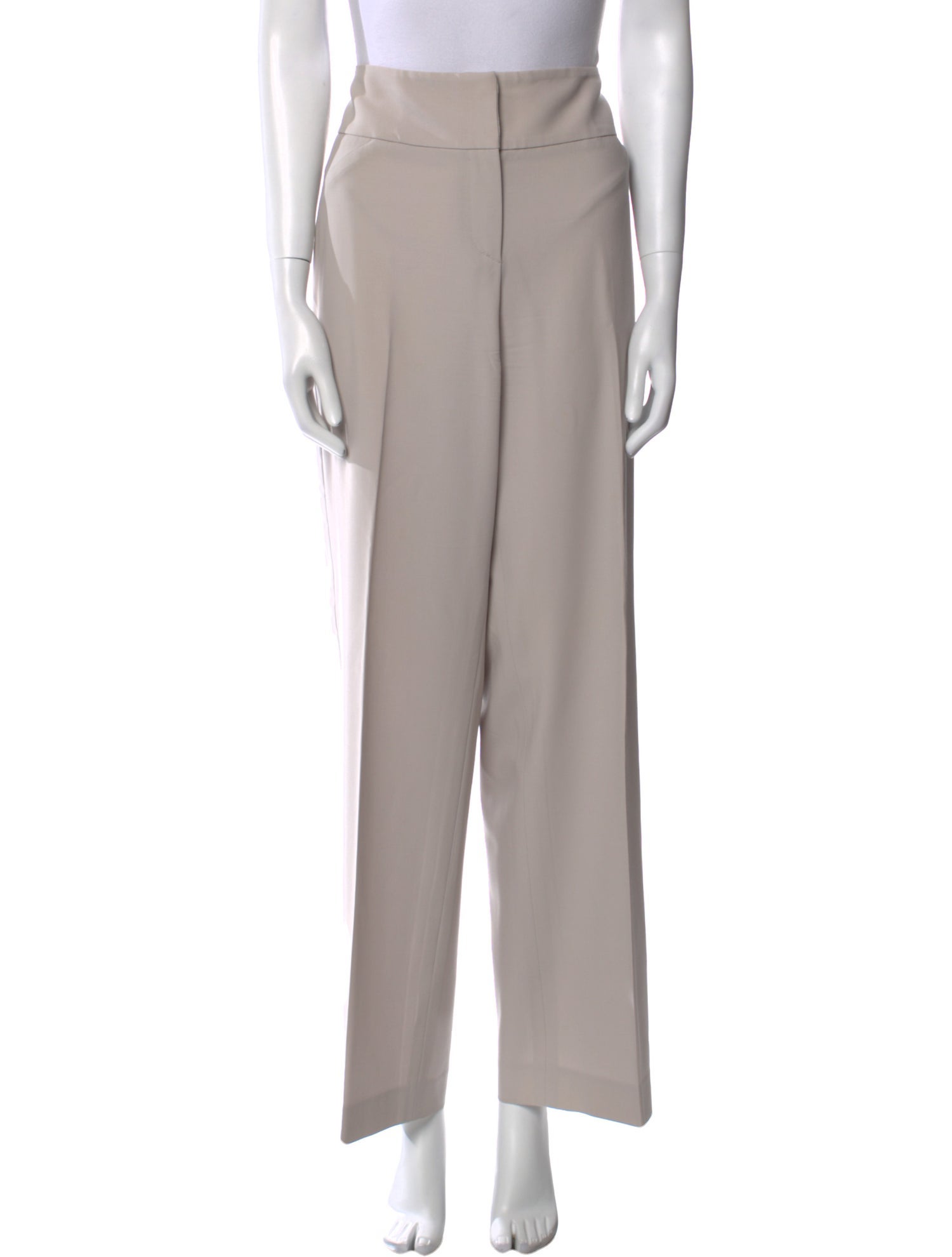 Giorgio Armani Virgin Wool Wide Leg Pants