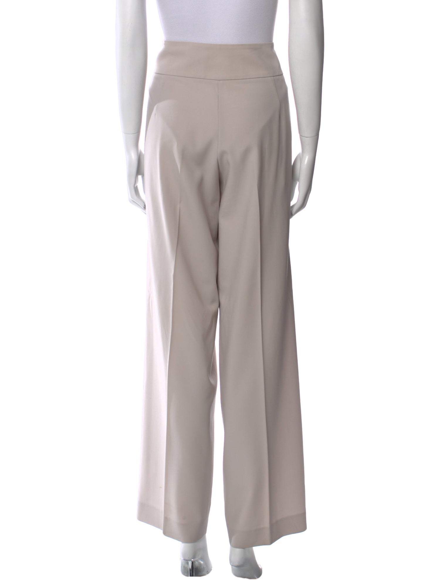 Giorgio Armani Virgin Wool Wide Leg Pants