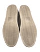 Giorgio Armani Suede Whipstitch Trim Boat Shoes