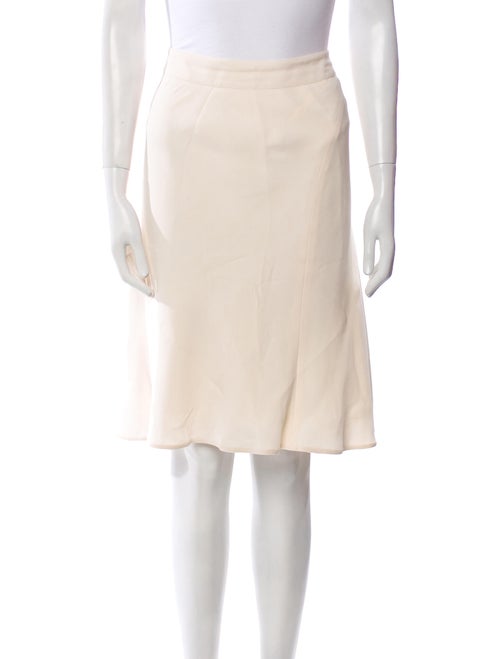 Giorgio Armani Silk Knee-Length Skirt