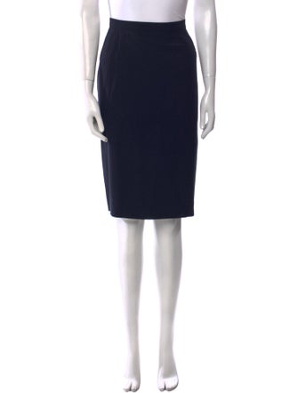 Giorgio Armani Wool Knee-Length Skirt