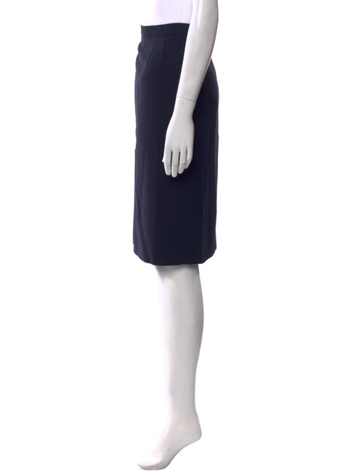 Giorgio Armani Wool Knee-Length Skirt