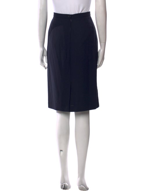 Giorgio Armani Wool Knee-Length Skirt