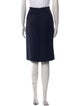 Giorgio Armani Wool Knee-Length Skirt
