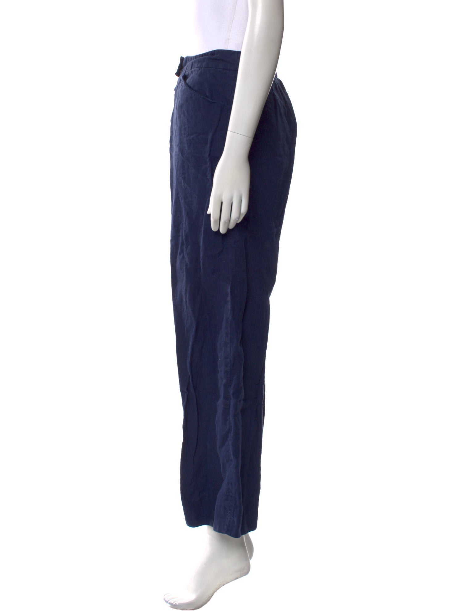 Giorgio Armani Virgin Wool Wide Leg Pants
