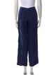 Giorgio Armani Virgin Wool Wide Leg Pants