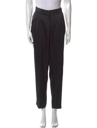 Giorgio Armani Silk Straight Leg Pants