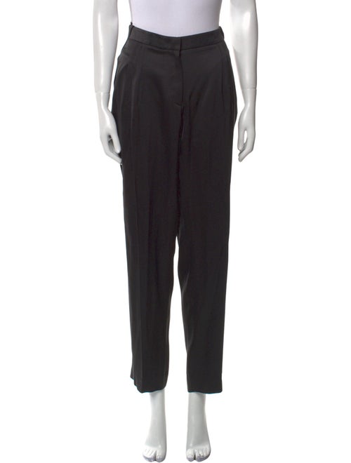 Giorgio Armani Silk Straight Leg Pants