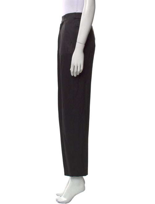 Giorgio Armani Silk Straight Leg Pants