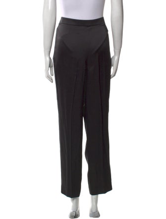 Giorgio Armani Silk Straight Leg Pants