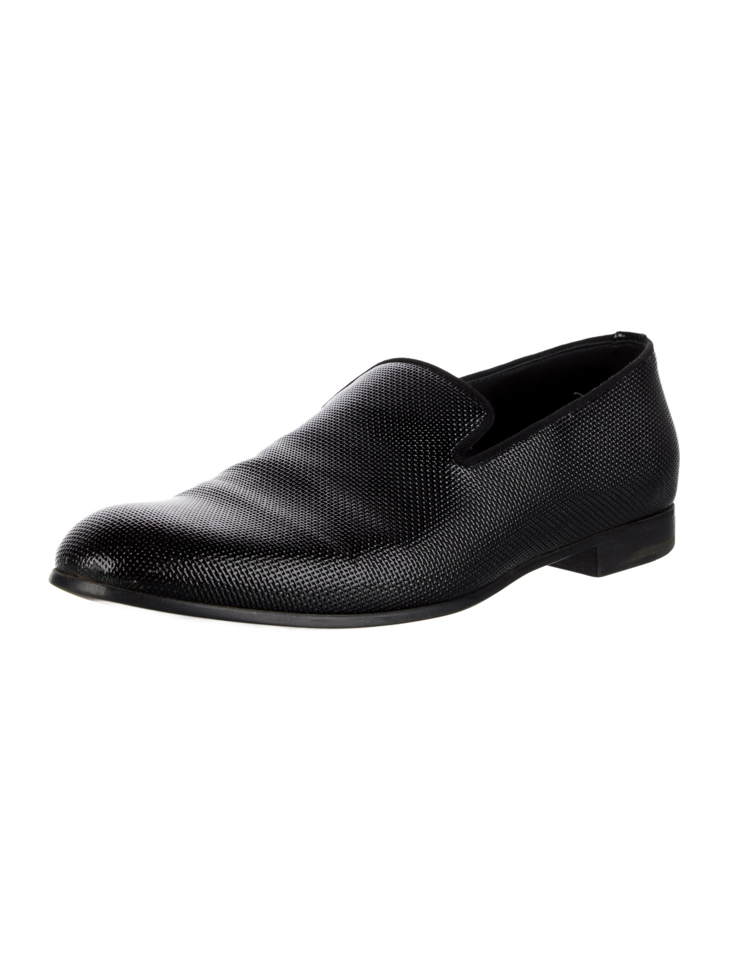 Giorgio Armani Leather Loafers