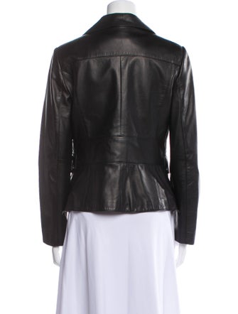 Giorgio Armani Leather Blazer