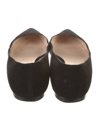 Giorgio Armani Suede Flats
