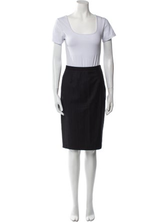 Giorgio Armani Wool Skirt Suit