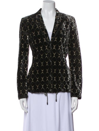 Giorgio Armani Printed Blazer