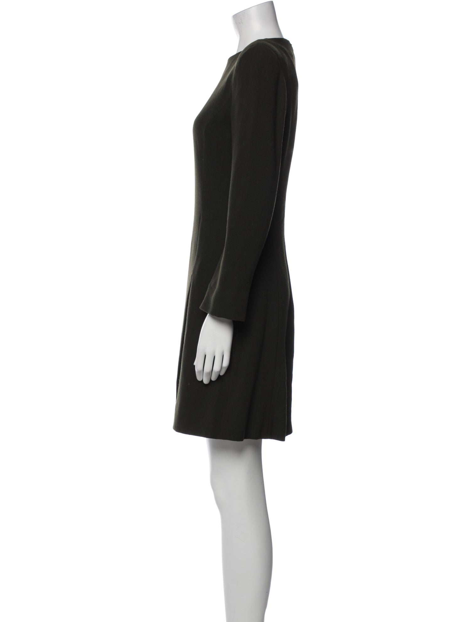 Giorgio Armani Virgin Wool Mini Dress