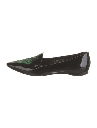 Giorgio Armani Patent Leather Loafers