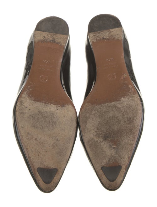 Giorgio Armani Patent Leather Loafers