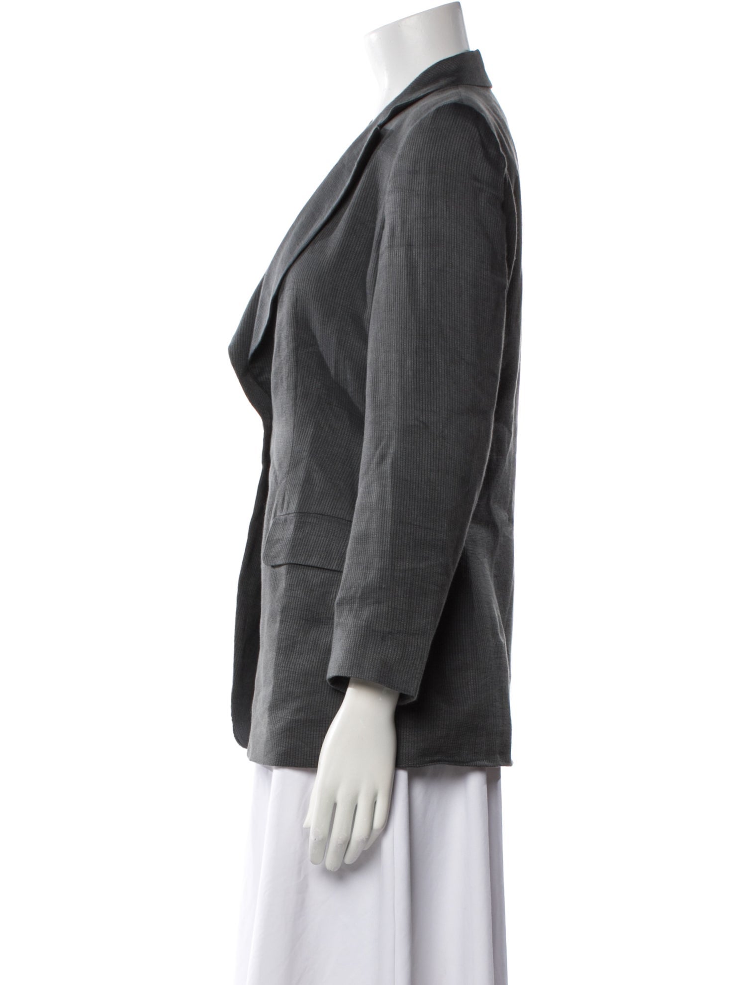 Giorgio Armani Linen Striped Blazer