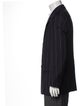 Giorgio Armani Virgin Wool Striped Blazer