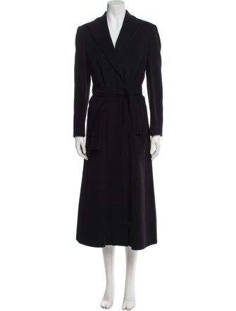 Giorgio Armani Wool Trench Coat