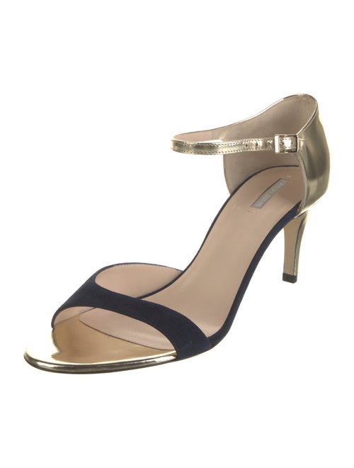 Giorgio Armani Suede D'Orsay Pumps