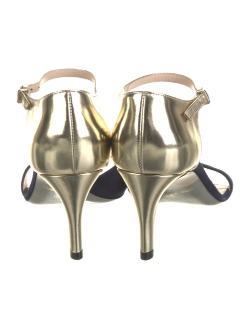 Giorgio Armani Suede D'Orsay Pumps