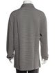 Giorgio Armani Mock Neck Long Sleeve Polo Sweater