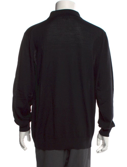 Giorgio Armani Virgin Wool Long Sleeve Shirt