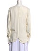 Giorgio Armani V-Neck Long Sleeve Top