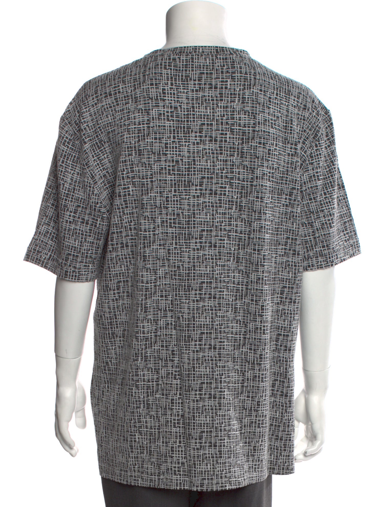 Giorgio Armani Printed Crew Neck T-Shirt