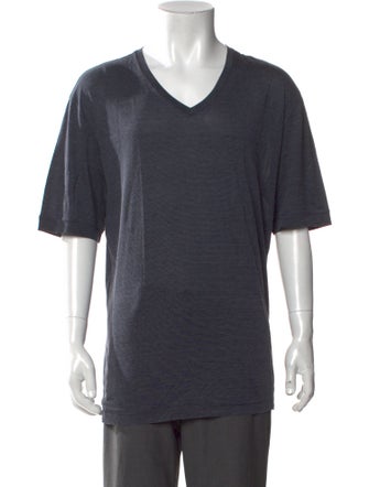 Giorgio Armani V-Neck Short Sleeve T-Shirt