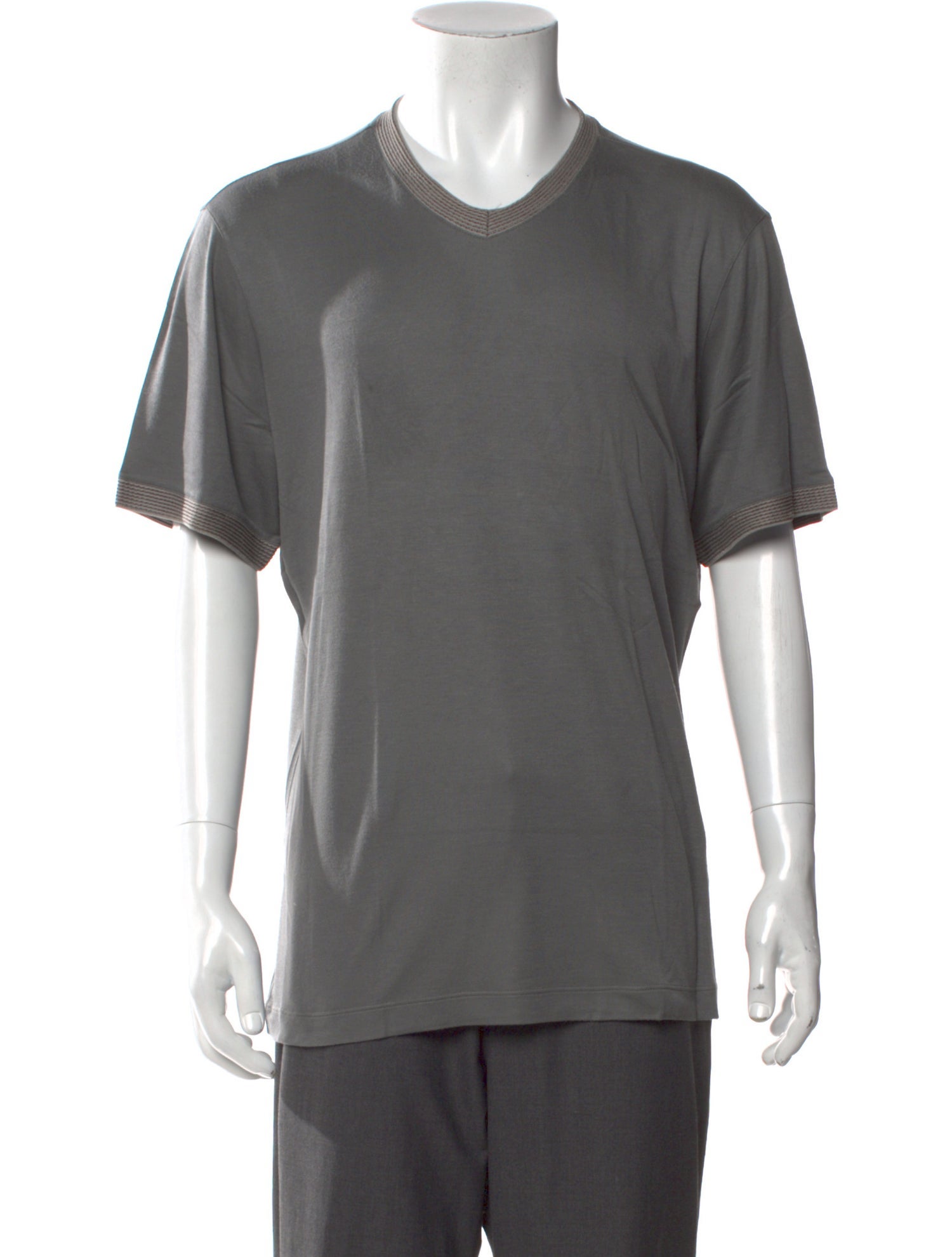 Giorgio Armani V-Neck Short Sleeve T-Shirt