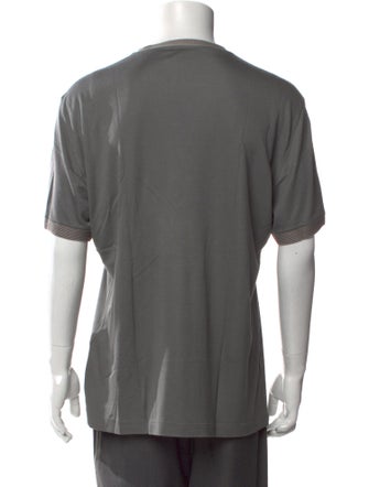 Giorgio Armani V-Neck Short Sleeve T-Shirt