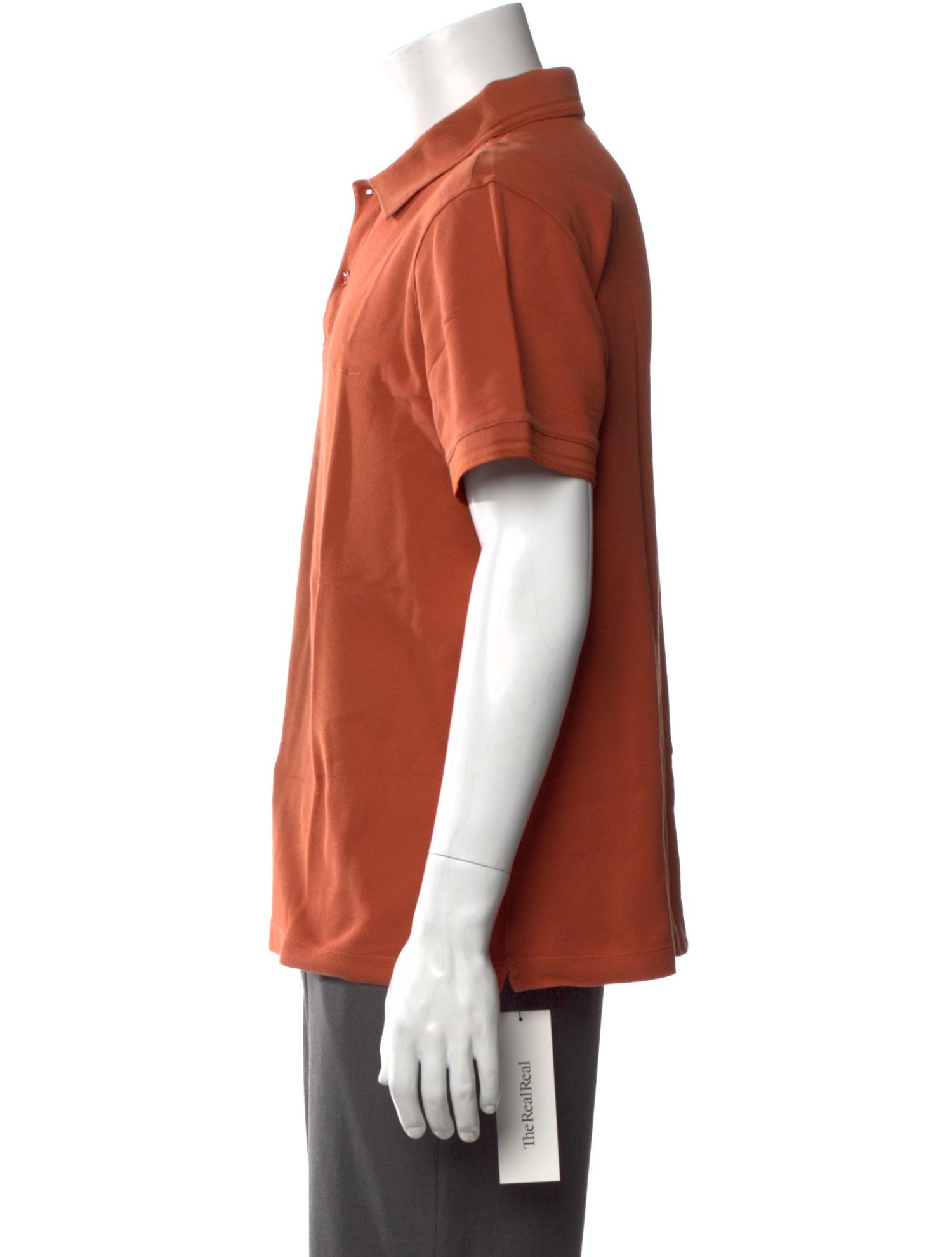 Giorgio Armani Collar Short Sleeve Polo Shirt