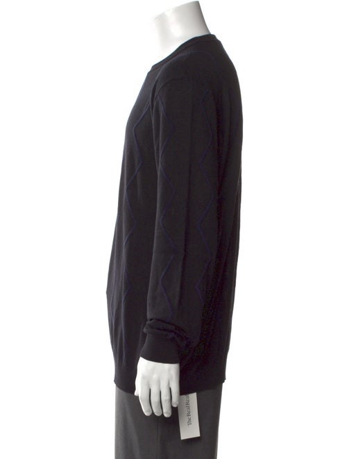 Giorgio Armani Virgin Wool Crew Neck Pullover